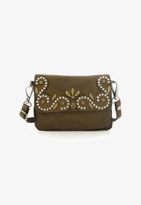 Non selezionato, verde militare