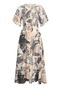 InWear ELITA - Maxikleid - graffiti wall grey/grau-meliert - Zalando.de
