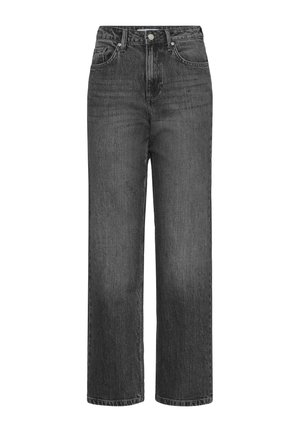 b.young, BYKAJANE STRAIGHT - Jean droit - dark grey denim