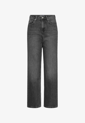 b.young, BYKAJANE STRAIGHT - Jean droit - dark grey denim