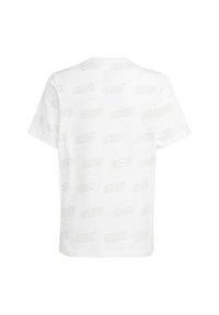 adidas Sportswear BRAND LOVE GOLDEN - T-shirt con stampa - white/grey one/gold metallic