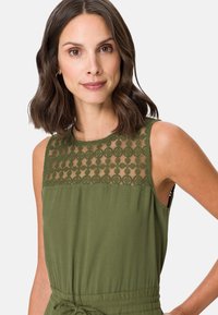 zero MIT SPITZE - Tuta jumpsuit - cypress