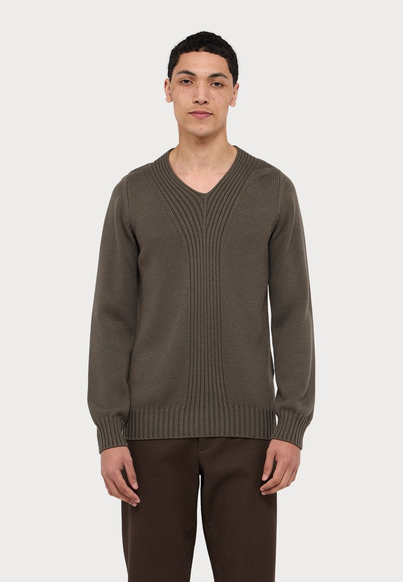 Emporio Armani PULLOVER - Pulóver - mud