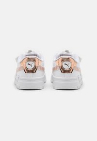 Puma CALI DREAM MARBLE - Tenisky - white/rose gold