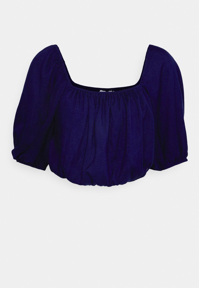 In The Style Blouse donkerblauw