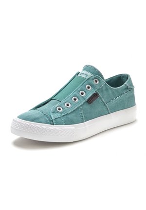 Sneakers laag - grün