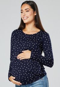 Chelsea Clark Ilgarankovis viršutinės dalies drabužis - dark blue white