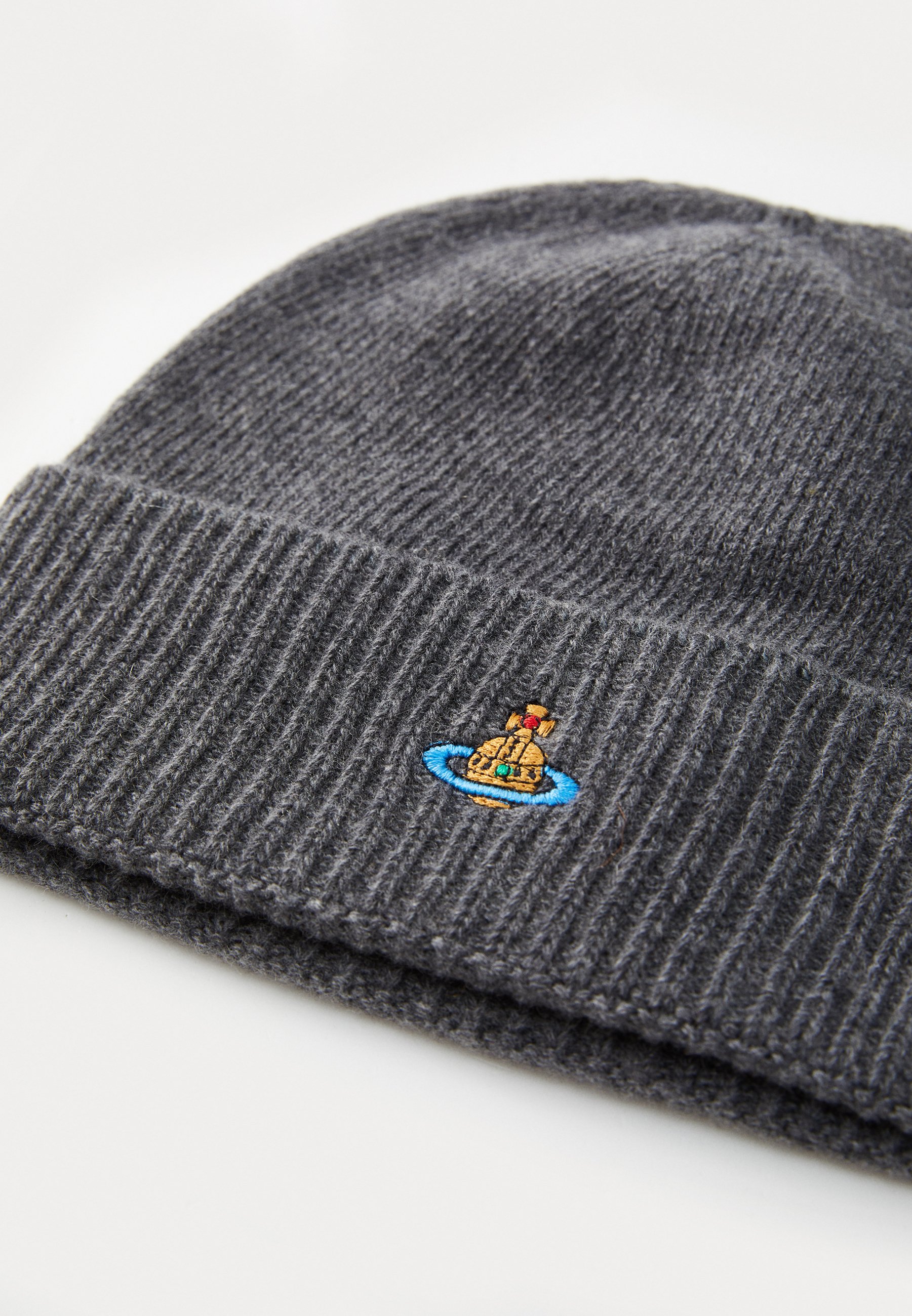 Vivienne Westwood BEANIE CLASSIC UNISEX - Beanie - grey/dark grey
