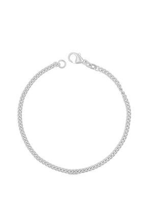 PANZER  RUND 750 2.7MM 19CM - Bracciale - weissgold