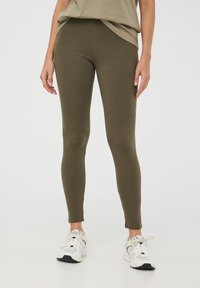 Leggings - verde militare scuro