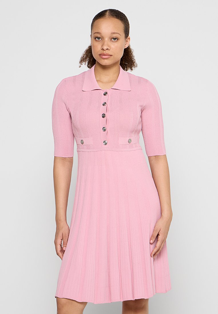 pinko Gebreide jurk roze
