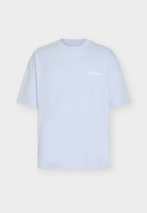 AllSaints, UNDERGROUND CREW - T-shirt print - villa blue