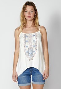 Koroshi HIGH SUMMER  - Topp - blanco  white