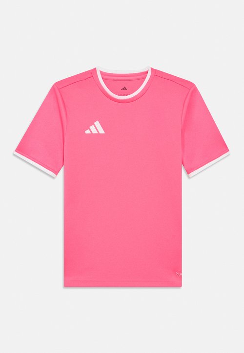adidas ENTRADA KIDS UNISEX - Camiseta deportiva - solar pink/white — photo 3