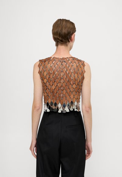 Rabanne HAUT - Top - brown