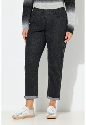 Relaxed fit -farkut - black