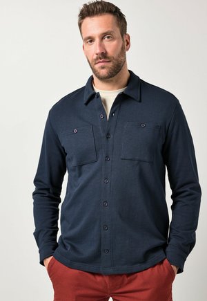 JP1880 KENT COLLAR, CHEST POCKETS - Skjorter - navy blue