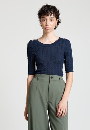 T-shirt basique - blu notte