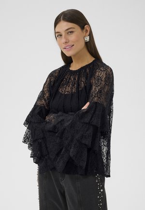 Bluse - black