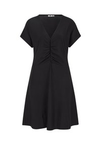 WE Fashion CURVE - Jerseyklänning - black