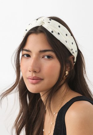 Next, TWIST DETAIL HEADBAND . - Haar-Styling-Accessoires - black ecru polka dot