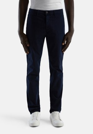 REGULAR FIT - Pantalones chinos - blue