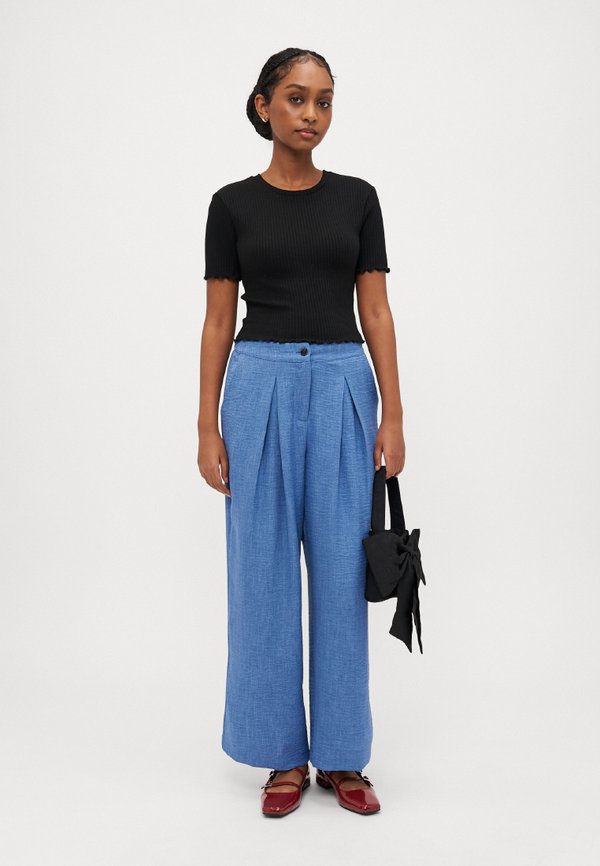 VMDINA - Trousers - ebb and flow melange3