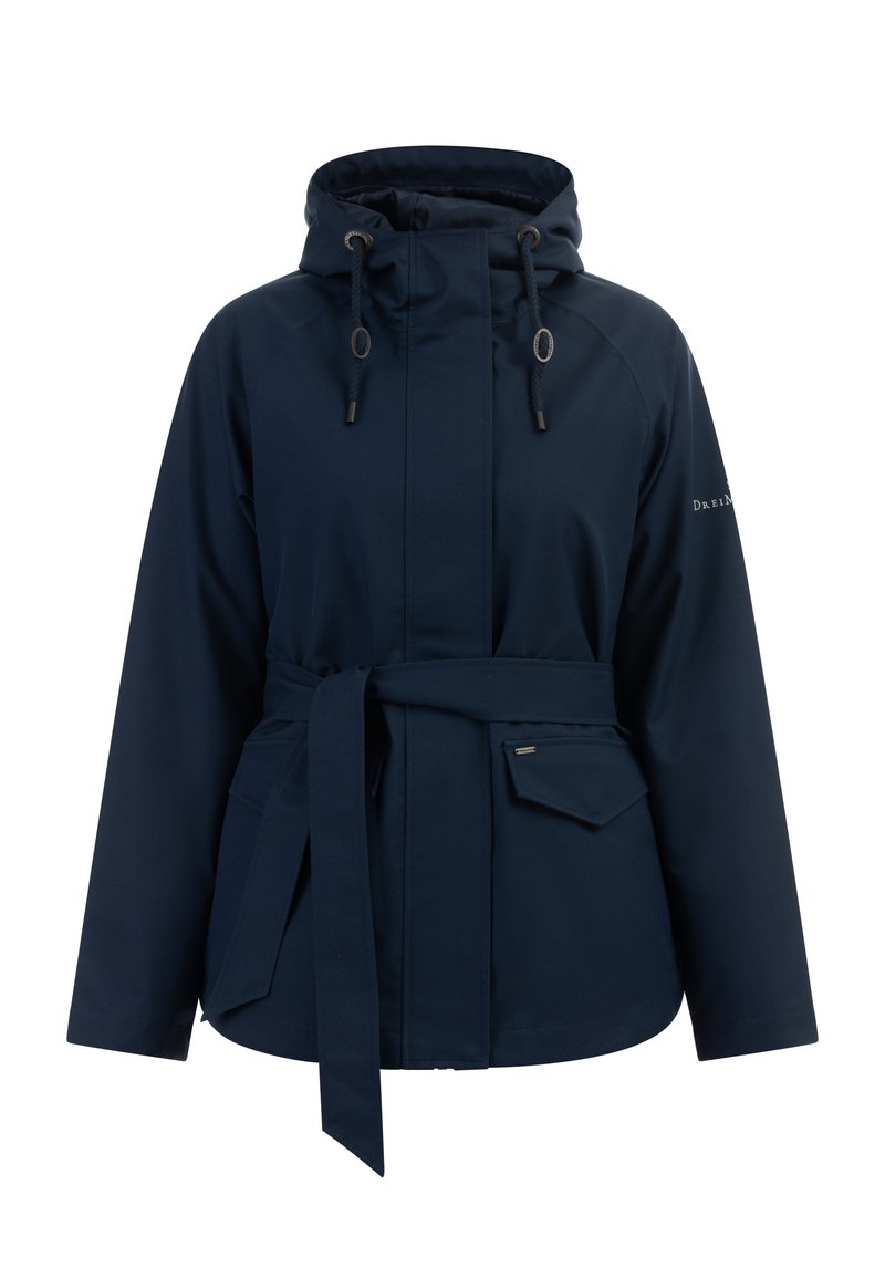 dreimaster Parka blauw dreimaster Parka blauw