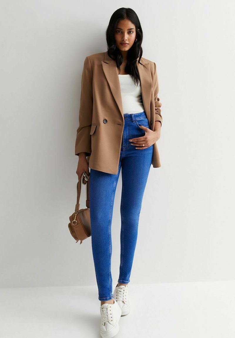 New Look Jeans Skinny Fit blauw