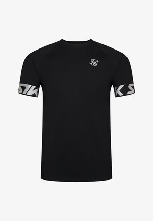 SIKSILK, Tričko s potlačou - black