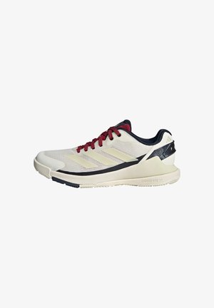 adidas Performance, CRAZYQUICK LIGHTSTRIKE PADEL - Παπούτσια πάντελ - chalk white ice gold-coloured met team victory red