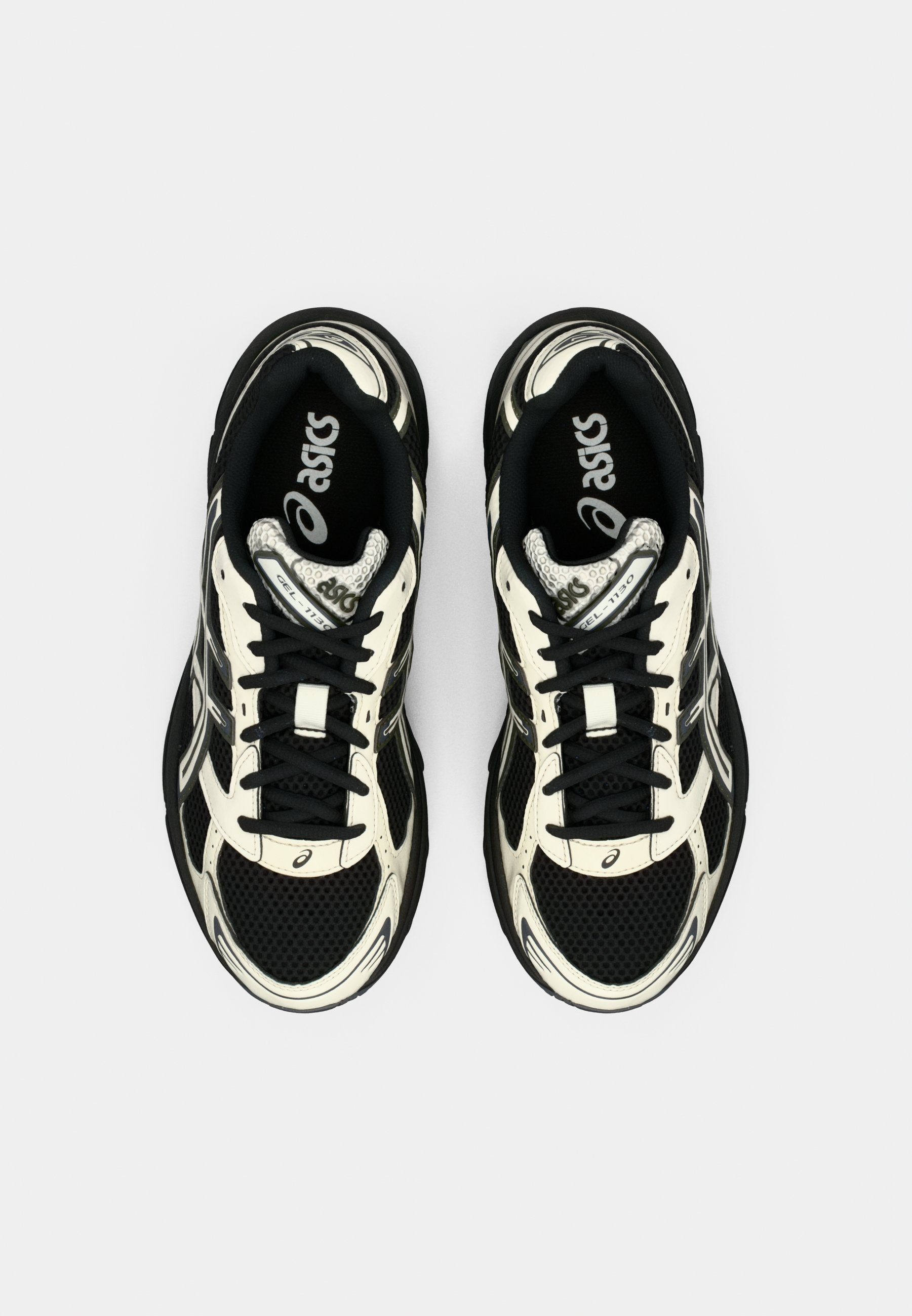 カズ ASICS SportStyle GEL 1130 UNISEX - Sneakers low - black/cream/alb