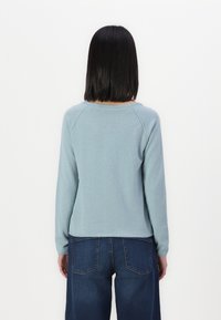 Rosemunde LAICA O NECK CARDIGAN - Casaco de malha - blue mist