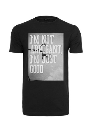 Mister Tee, I'M NOT ARROGANT I'M JUST GOOD  - T-shirt con stampa - black