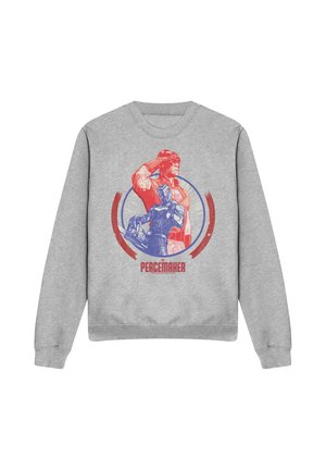 Cotton Soul, PEACEMAKER PEACEMAKER VIGILANTE - Sweatshirt - mottled light grey