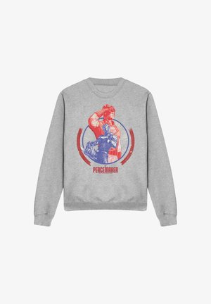 Cotton Soul, PEACEMAKER PEACEMAKER VIGILANTE - Sweatshirt - mottled light grey