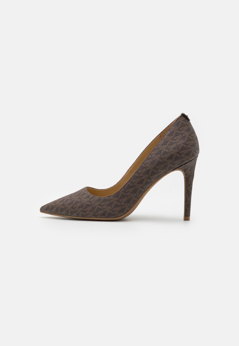 michael kors brown heels