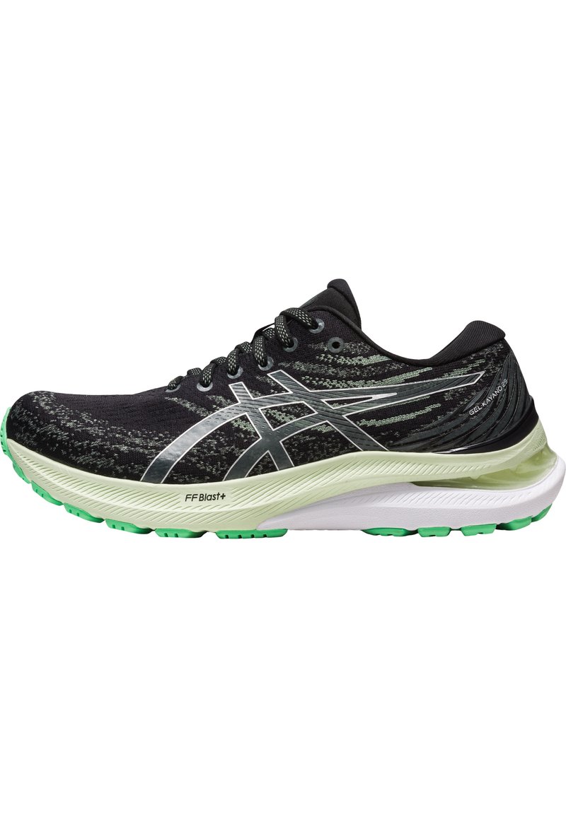 ASICS GELKAYANO Stability running shoes black pure silver/black