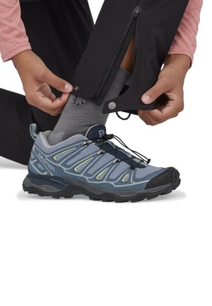CREST GRANITE - Stoffhose - black