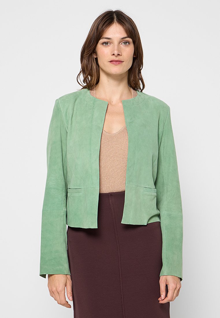 RIANI Leren jas olijfgroen RIANI Leren jas olijfgroen