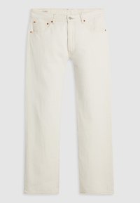 555® RELAXED STRAIGHT - Relaxed fit jeans - ecru fusion ltwt linen+ denim