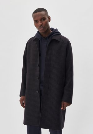 MAELIJAH HOUNDSTOOTH OVERSIZE SINGLE BREASTED  - Manteau classique - dark navy