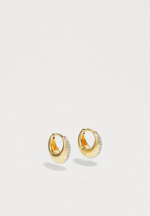 Otiumberg MINI GRADUATED HOOPS - Pendientes - yellow gold-coloured