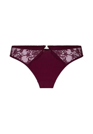 Hunkemöller, HUNKEMÖLLER HIGHLEG THONG NAOMI - Thong - red