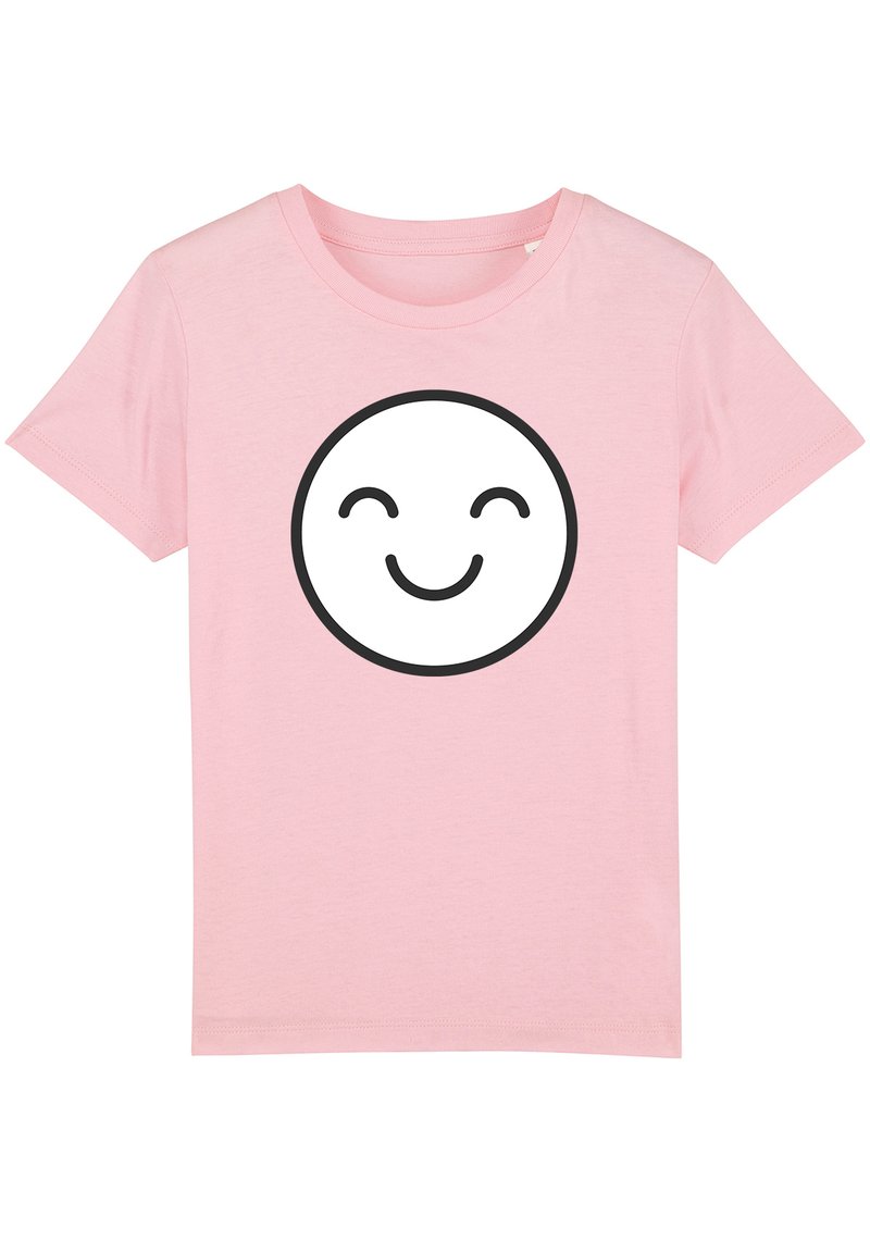 watapparel EMOJI TShirt print cotton pink/rosa Zalando.de