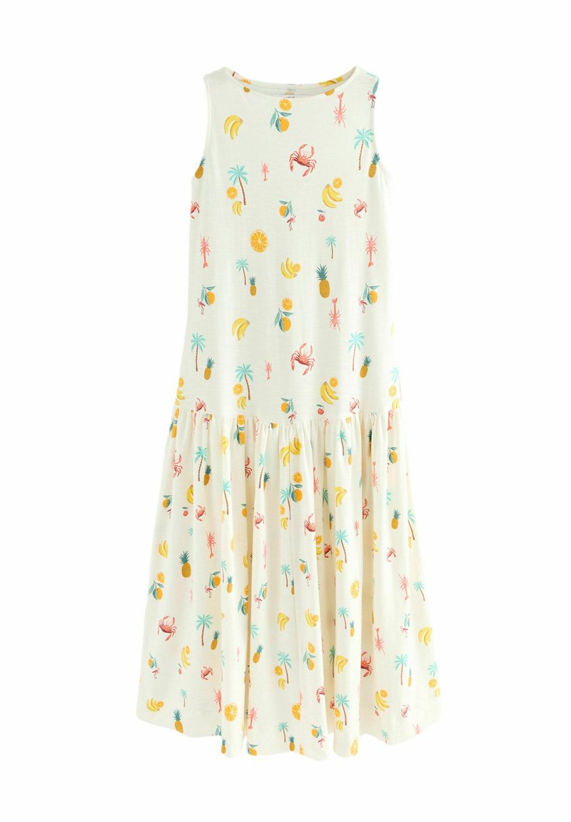 Next Maksimekko - ecru tropical print