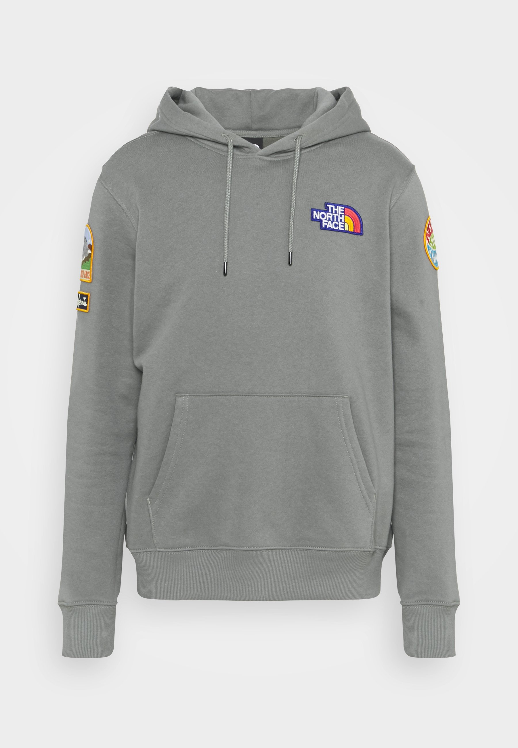 northface patch hoodie