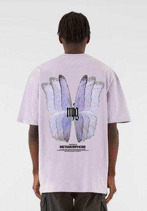TRANSFORMATION - Print T-shirt - lilac