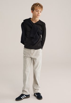 MET V-HALS - Ilgarankovis viršutinės dalies drabužis - black