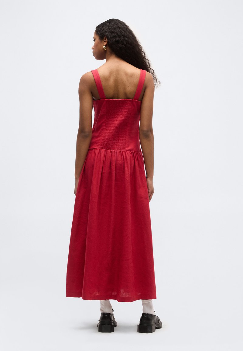 GAP DROPWAIST BODICE DRESS - Maxi dress - chakra red/dark red - Zalando.ie GAP DROPWAIST BODICE DRESS - Maxi dress - chakra red/dark red - Zalando.ie